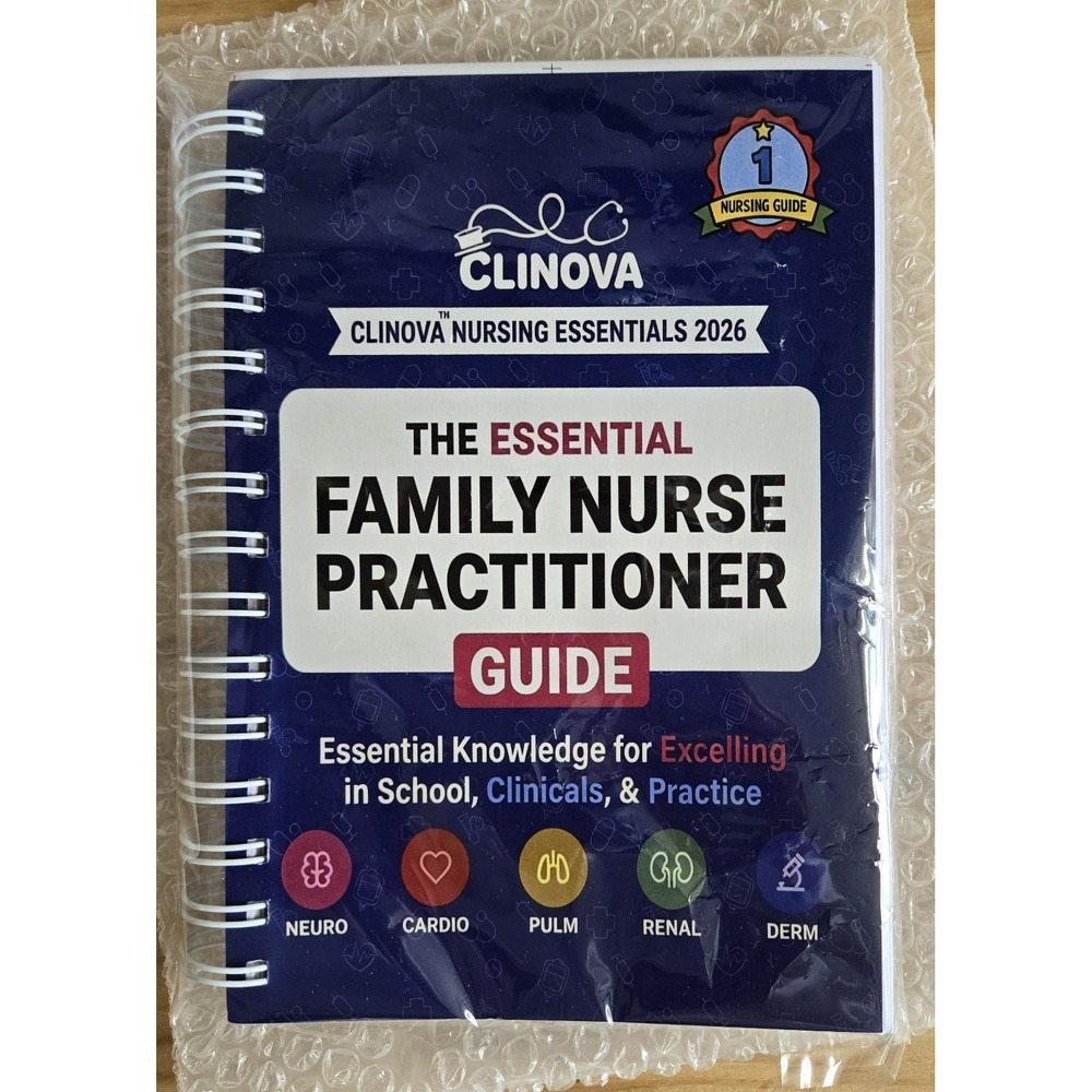 Clinova The Essential Family Nurse Practitioner Guide Wire Ring Bound 2026